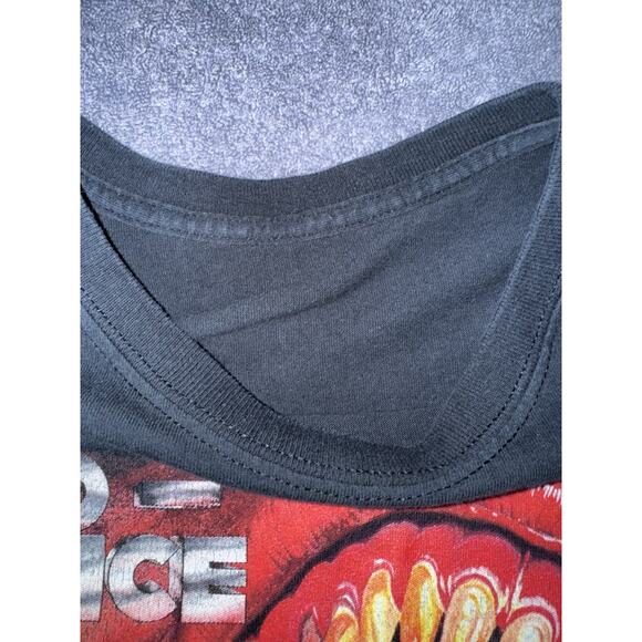 Vintage Vio-Lence 2008 Metal Tour T-Shirt All Over Print Size XL Music Y2K - Picture 4 of 7